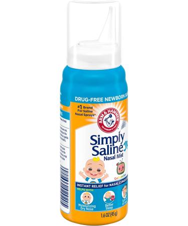 Simply Saline Nasal Mist Baby 1.5 oz - Gentle Relief for Congestion - Buy Online on GoSupps.com