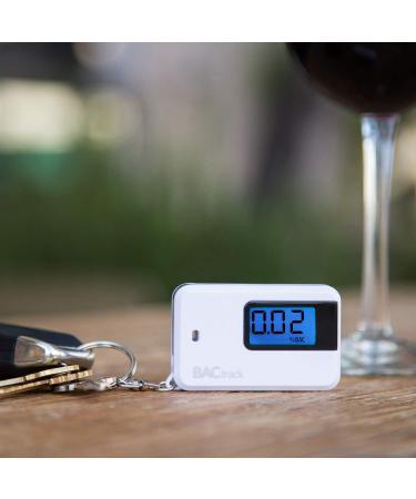BACtrack Go Keychain Breathalyzer (White) - Portable Alcohol Tester - Buy Online on GoSupps.com