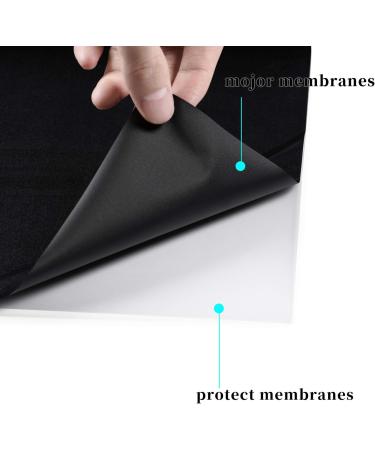 Black Heat Transfer Vinyl Bundle - 12 x 10' Rolls - Easy Cut & Weed - DIY Heat Press Design for T-Shirts, Clothes, Hats & Textiles - Buy Online on GoSupps.com