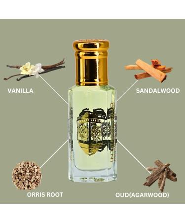 INTENSE OUD Woody Vanilla Perfume Oil 12ML (0.40 OZ) With Black Gift Box Sweet vanilla Soft Sandalwood & Rich Oud. - Buy Online on GoSupps.com