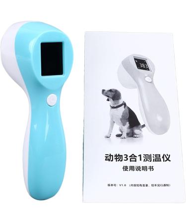 Fast Infrared Pet Thermometer Fast and Accurate Measurement Non Contact Thermometer Non Contact Digital Thermometer No Contact Thermometer for Cats Dogs Cows Sheep Pigs - Buy Online on GoSupps.com