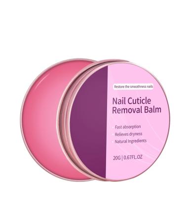 Moisturizing Nail and Cuticle Balm, Cuticle Remover Cream Deeply Moisturizes and Softens Dry, Brittle Nails - Professional Hand Softener and Strengthener,