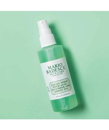 Buy Mario Badescu Facial Spray with Aloe Cucumber & Green Tea - Hydrating Face Mist for All Skin Types (8 Fl Oz + 4 Fl Oz) - International Shipping - Buy Online on GoSupps.com