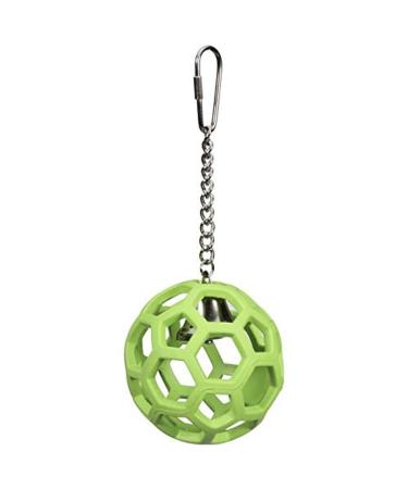JW Pet Activitoys HOL-ee Roller Bird Toy (Color May Vary) 3.5'' diameter 7.75'' length