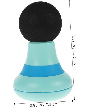 Beavorty Mini Electric Deep Massage Device - Pocket-Sized Back Massager for Home & Travel | 11.5x7.5cm Blue - Buy Online on GoSupps.com