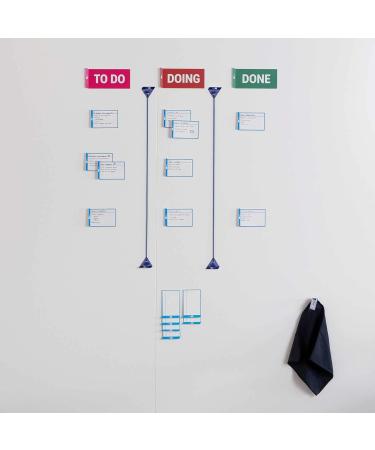 PATboard Cleaning Set Essential Office Product for Scrum & Kanban Boards | Includes Spray Bottle & Cloth for Effective Cleaning - Buy Online on GoSupps.com