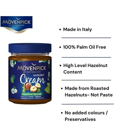 Movenpick Hazelnut Cream Spread 300g - Buy Online on GoSupps.com