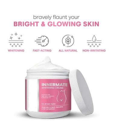 Buy Liascy Innermate Brightening Cream | 2 Pack - Skin Lightening for Genital Body & Sensitive Areas | Dark Spot Correction - Buy Online on GoSupps.com