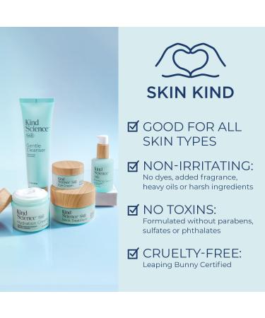 Kind Science by Ellen DeGeneres Face & Neck Duo - Anti-Aging Skin Care Set with Hydration Cream & Firming Neck Treatment | Reduce Wrinkles & Tighten Skin - Buy Online on GoSupps.com