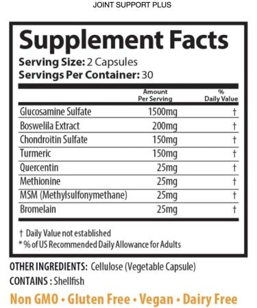 Joint Support Plus - Advanced Joint Formula for Optimal Mobility | International Shipping - Buy Online on GoSupps.com