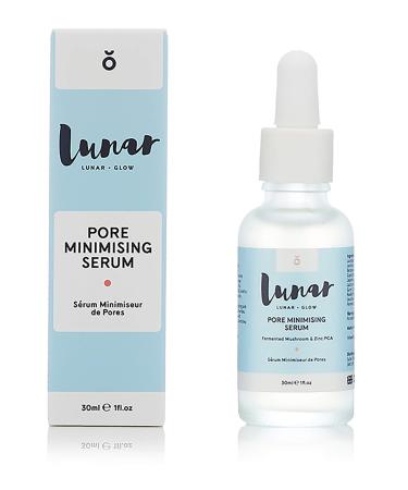 Pore Minimising Serum by Lunar Glow skin care solution for face designed to enhance cell turnover act as a pore minimiser while also increasing hydration and skin firmness
