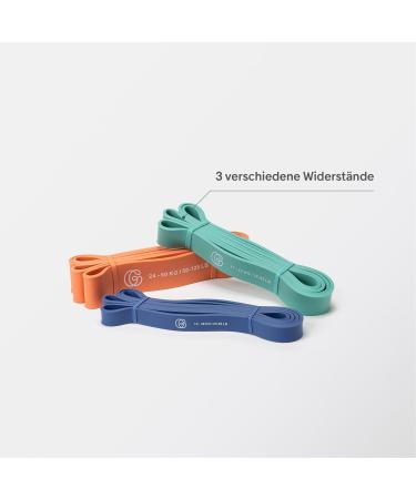 Gymondo Flex Friends Fitness Straps | Peach Perfect Booty Bands & Intense Resistance Tape Set - Ideal for All Strength Levels - Buy Online on GoSupps.com