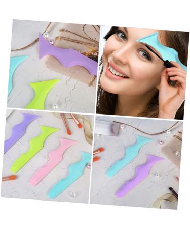 Beavorty 2pcs Silicone Beauty Ruler Makeup Samples Eye Liner Stencils for Eyes Eyelash Silicone Board - Buy Online on GoSupps.com