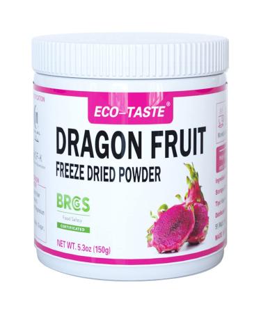 Dragon Fruit Powder, 5.3 oz.(150g), Pure Freeze Dried Pitaya Powder (5.3 oz) 5.3 Ounce (Pack of 1)