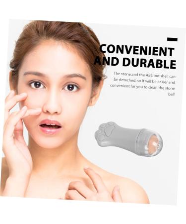 Baluue 1pc Volcanic Stone Oil-absorbing Ball Facial Stick Oil Absorbing Ball Facial Massager Volcanic Rock - Buy Online on GoSupps.com