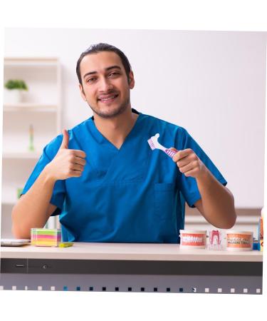 Minkissy 2-Piece Prosthesis Cleaning Brush Set | Travel-Friendly Prosthetic Toothbrush for Effective Cleaning - Buy Online on GoSupps.com