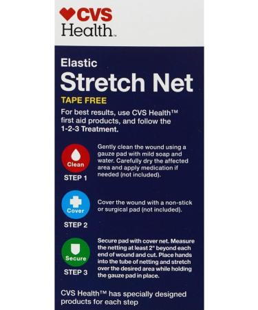 CVS Health Elastic Stretch Net - Durable Comfortable & Ideal for Medical Use | Shop Internationally - Buy Online on GoSupps.com