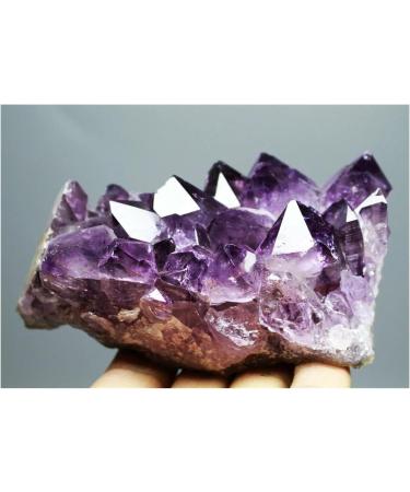 Crystal Rough Natural Uruguay Amethyst Crystal Purple Specimen for Beautiful (Size : 80-100g) - Buy Online on GoSupps.com