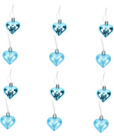 ifundom 24 Pcs Valentine's Day Pendant Trinkets Baby Heart-Shaped Bluex2pcs 5x4cmx2pcs - Buy Online on GoSupps.com
