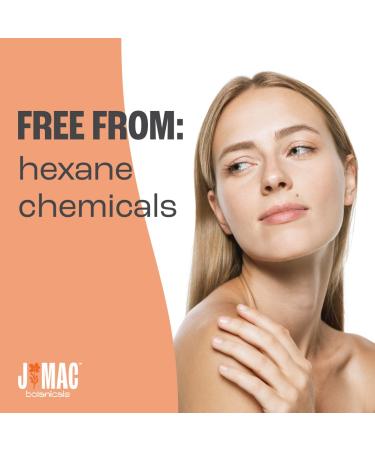 J MAC BOTANICALS Organic Castor Oil Cold Pressed (Glass Bottle 32 oz) pure unrefined hexane free for face skin eyelashes pack wraps pads - Buy Online on GoSupps.com