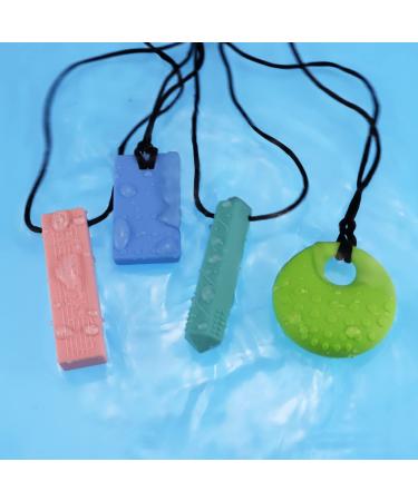 Colonet Sensory Silicone Teething Ring for Children - ADHD Autism Biting Relief & Speech Therapy Support - Color 2 - Buy Online on GoSupps.com