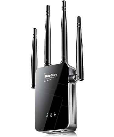 2024 WiFi Extender Signal Booster for Home - up to 10000 sq.ft Coverage, Wireless Internet Repeater - Long Range WiFi Booster and Signal Amplifier w/Ethernet Port, 1-Tap Setup