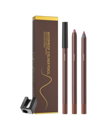 For eyes Long-lasting eye gel with sharpener smooth smudge-proof long-lasting line for women's daily makeup