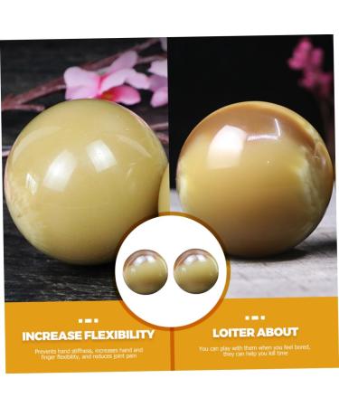 Frcolor 2PC Horn Fitness Massage Balls | Spiritual Baoding Balls for Hand Exercise & Health Training - International Shipping - Buy Online on GoSupps.com