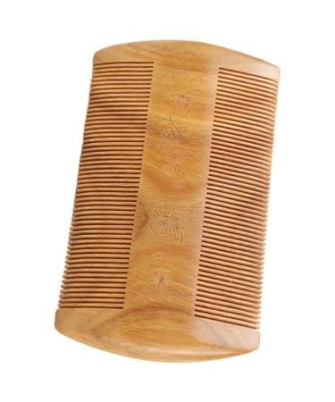 Frcolor Sandalwood Beard Brush & Comb for Men - Eco-Friendly Green Beard Care Essentials - Buy Online on GoSupps.com