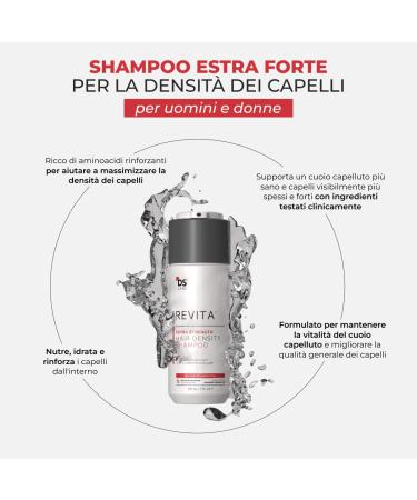 DS Laboratories Revita Extra Strength Shampoo - Anti-Hair Loss & DHT Blocker for Men & Women | Biotin Hair Growth Solution - Buy Online on GoSupps.com