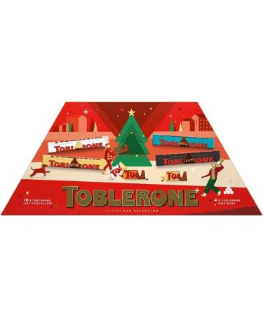 Tobelrone Chocolate Selection Christmas Box 480g | Pick Any Number of Boxes - Buy Online on GoSupps.com