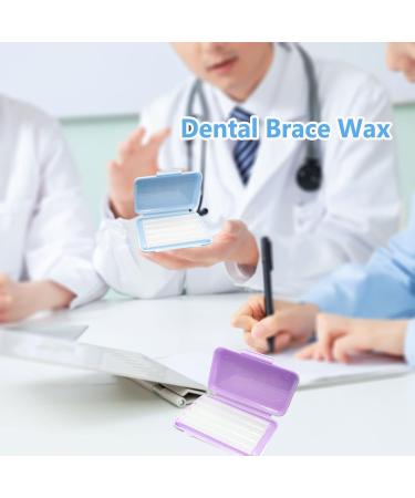 10 Pieces Dental Care Orthodontic Wax for Braces - Flavored Wax Strips (10 Varieties) for Comfortable Orthodontic Relief - Buy Online on GoSupps.com