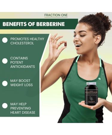 Berberine Gummies - Sugar Free - 1500mg Berberine - Ceylon Cinnamon, Vitamin B12, Magnesium - 120 Gummies - Buy Online on GoSupps.com