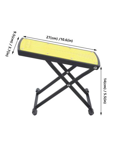 Minkissy Adjustable Nail Pedal Footrest - Metal Shower Support for Pedicure & Manicure | Folding Salon Tool - Buy Online on GoSupps.com