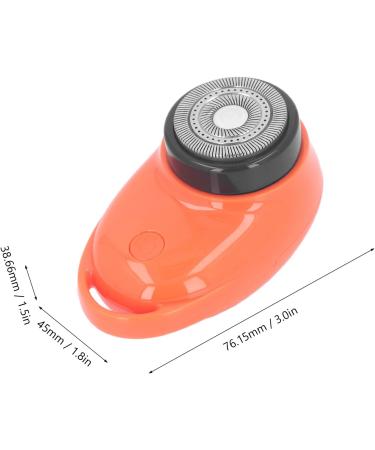 Men's Travel Beard Trimmer - Efficient 300mAh Plastic Trimmer for Indoor Use (Yellow) - Shop Internationally - Buy Online on GoSupps.com