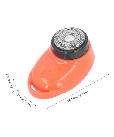 Pomya Men Beard Trimmer - Cordless Electric Beard Clipper | Efficient 300mAh | Outdoor Use (Yellow - Buy Online on GoSupps.com
