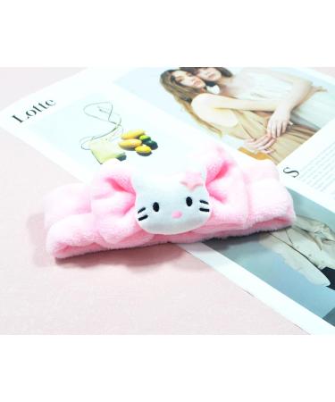 Kawaii Headband for Spa & Makeup - Perfect for Girls & Women | Face Washing & Pajama Parties - Buy Online on GoSupps.com
