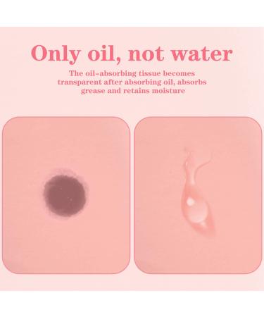 400 Sheets Oil Absorbing Tissues - Soft Blotting Paper for Oily Skin and Travel - 4 Colors (Pink, Brown, Blue, Green) - Buy Online on GoSupps.com