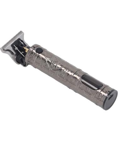 GLOGLOW Rechargeable Hair Trimmer - Portable & Slip Resistant with LCD Display for Travel (Skull LCD Silver) - Best International Shipping - Buy Online on GoSupps.com