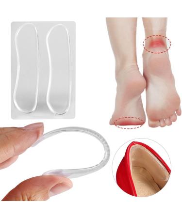 Heel Cushions for Back Pain Relief - 2 Pieces of Gel Inserts for Loose Shoes | Comfort & Protection - Buy Online on GoSupps.com