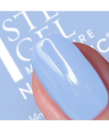  Nails Inc Nails Inc Topless Kim (sky blue) - UV-free gel nail polish - 1-step manicure that lasts up to 8 days - Quick drying - Vegan & 21-free - For children and adults - No base or top coat required - Buy Online on GoSupps.com