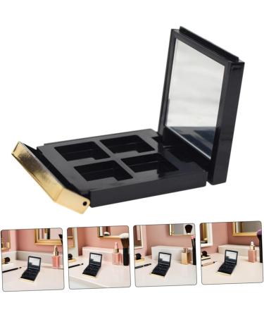 FRCOLOR 4grilles Palette de Fards Paupi res Vide avec Miroir et Compartiments Organisateur de Maquillage Portable pour Voyages et Quotidien - Buy Online on GoSupps.com
