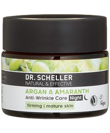 Dr. Scheller Anti-Wrinkle Care Night Cream with Argan & Amaranth â€“ 1.7 oz for Youthful Skin - Buy Online on GoSupps.com
