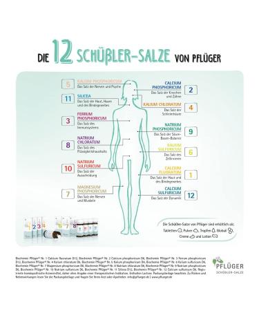 PFL GER Schuessler Salts No. 8 Natrium Chloratum D4 - 75g Cream for Fluid Balance | Gluten-Free Relief - Buy Online on GoSupps.com