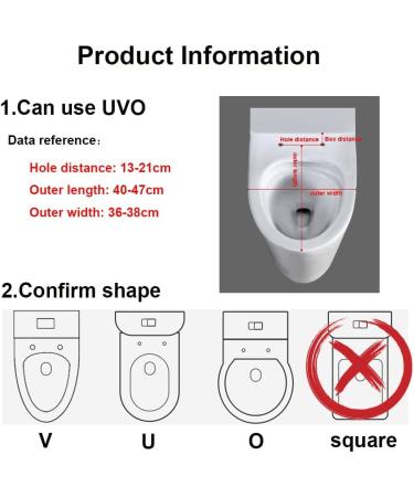 Soft Close Toilet Seat Round Slow Close Oval Toilet Seat with Metal Hinge for 17-Inch Toilets Silent Close Seashell Polyresin Printing Round Toilet Seat A Little Surprise - Buy Online on GoSupps.com