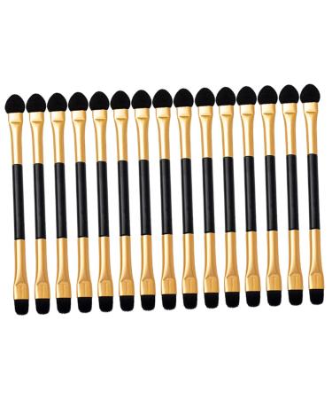 SOESFOUFU 15pcs Eye Shadow Brush Make up Accessories Double Sided Makeup Brush Eye Shadow Sticks Soft Rubber