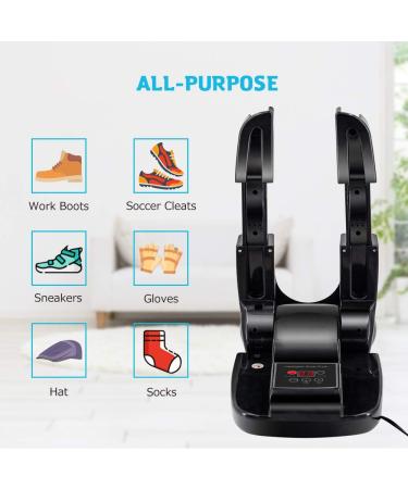 DR.PREPARE Boot Dryer & Warmer with Ozone Technology - Portable, Adjustable Rack & Timer for Shoes, Gloves, Hats, Socks, Ski Boots - Buy Online on GoSupps.com