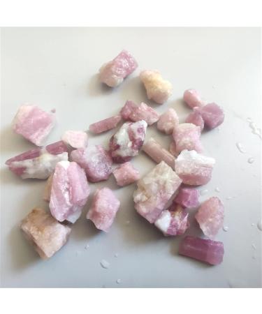 100g 50g Natural Brazilian Rubellite Red Tourmaline Rought Stone Rubellite Stones Crystal Specimens Decoration Stone Home Collections (Color : 100g Size : 2-5mm) 2-5mm 100g - Buy Online on GoSupps.com