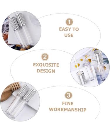 Housoutil Lot de 10 Tubes de Gloss L vres Rechargeables en Verre 5 Ml Contenant Transparent pour Soin des L vres Liquide Accessoires DIY Maquillage Portables et L gers - Buy Online on GoSupps.com