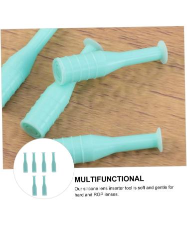 ULTECHNOVO 24 Pcs Glasses Case Suction Stick Lenses Suction Eye Contact Remover Plunger Suction Cup Lens Suction Cup Contact Lens Insertion and Removal Tool Accessories Abs Greenx3pcs 3.5x0.8x0.8cmx3pcs - Buy Online on GoSupps.com